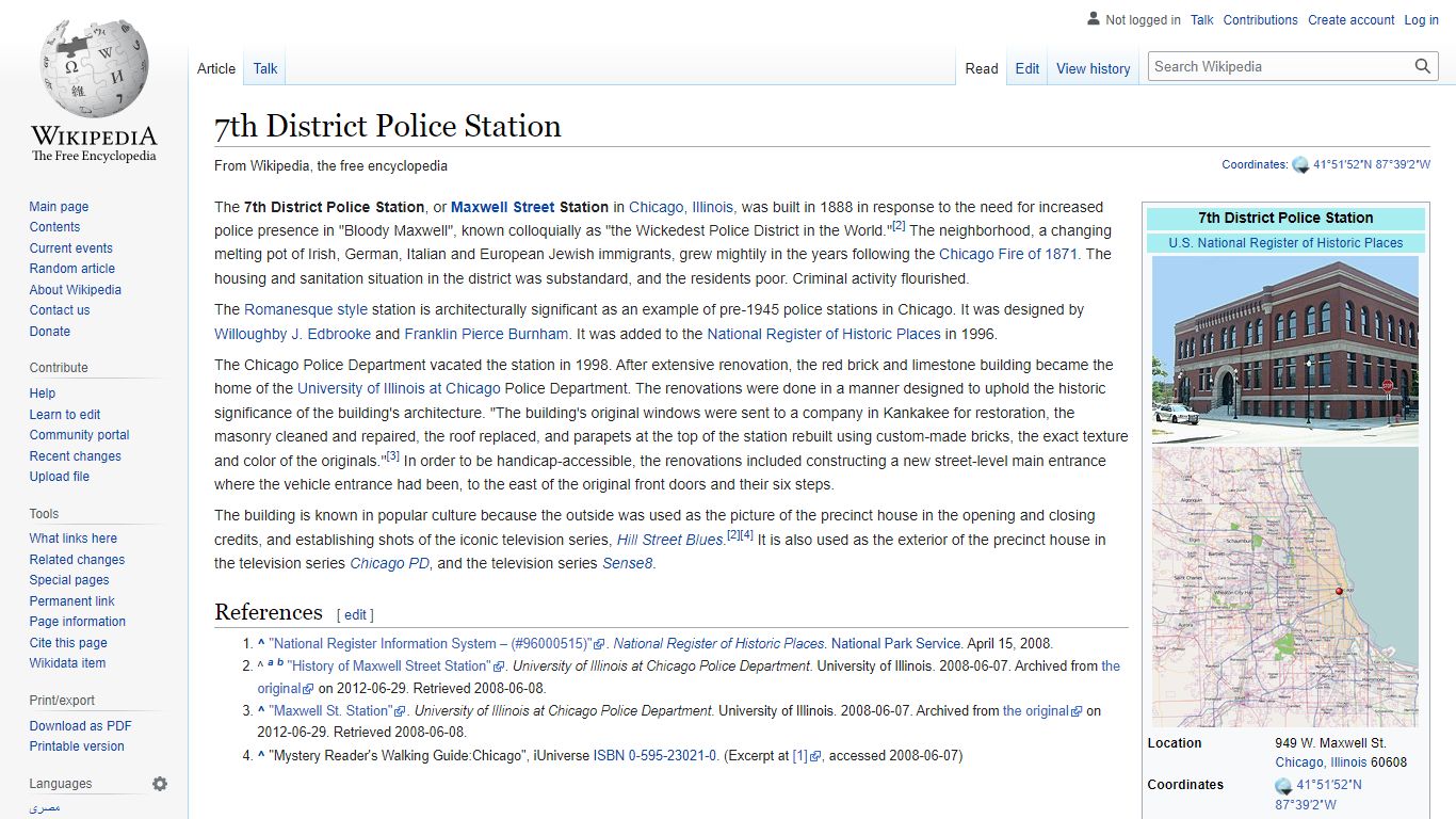 7th District Police Station - Wikipedia